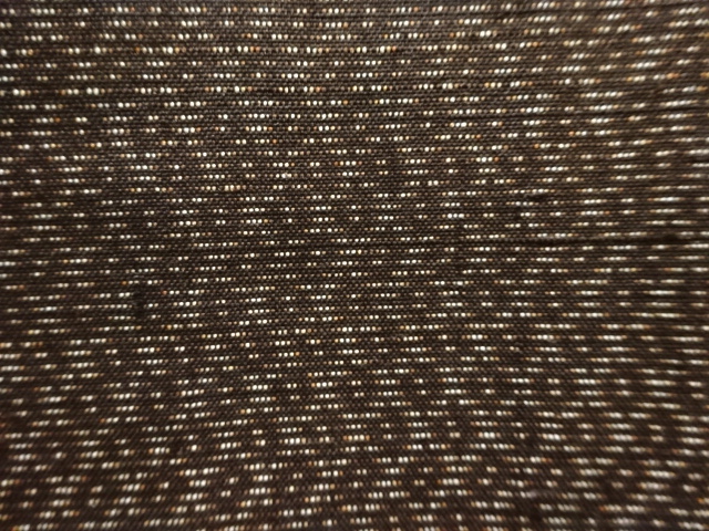 JAPANESE KIMONO / ANTIQUE MENS KIMONO / SILK / DORO OSHIMA TSUMUGI